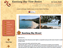 Tablet Screenshot of kantiangbay.net
